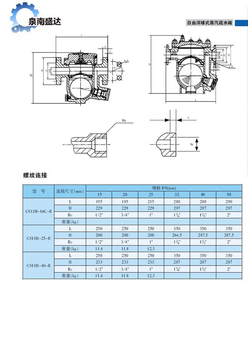 浮球式疏水閥 CS41H_頁(yè)面_1